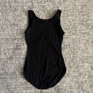 Capezio Black Sleeveless Leotard